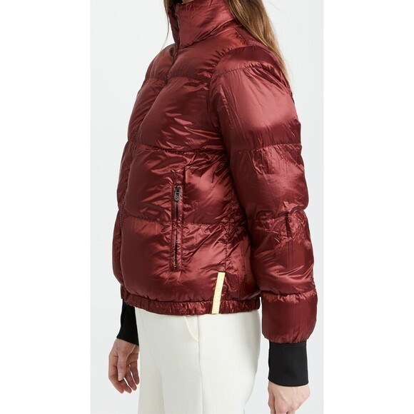 DUALIST Womens Cognac Sacha Reversible Quilted Puffer Jacket 4 - Picture 4 of 14